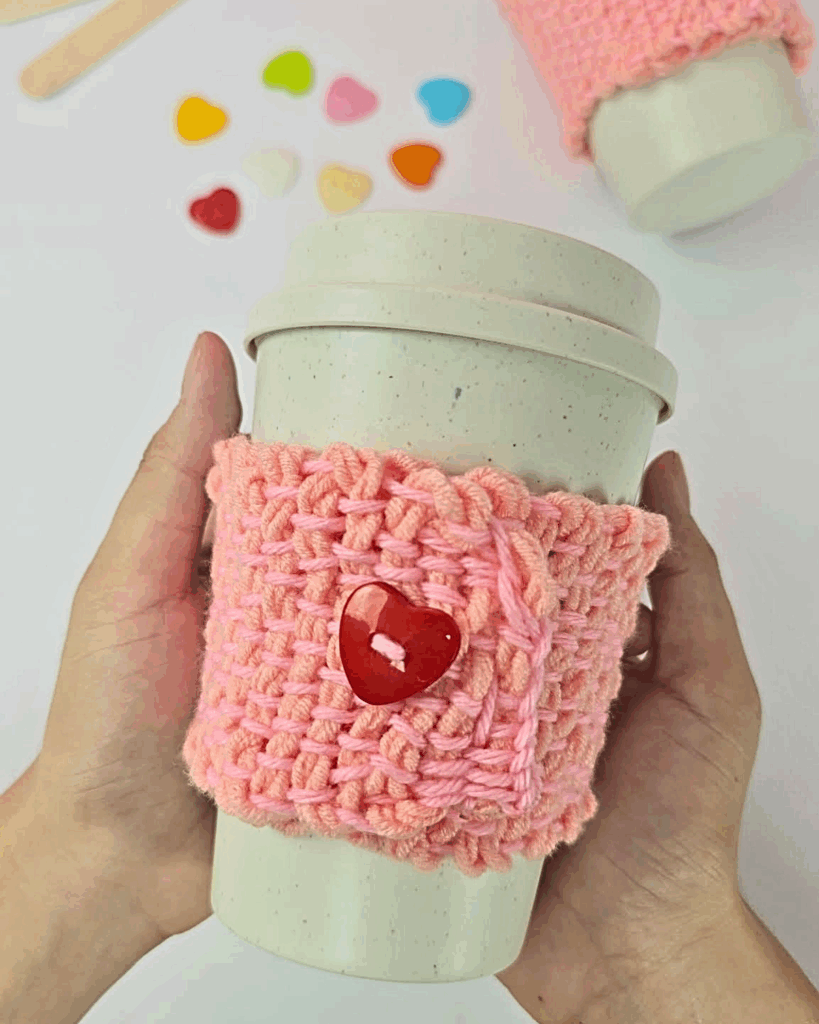 Handmade Woven Yarn Mug Cozy