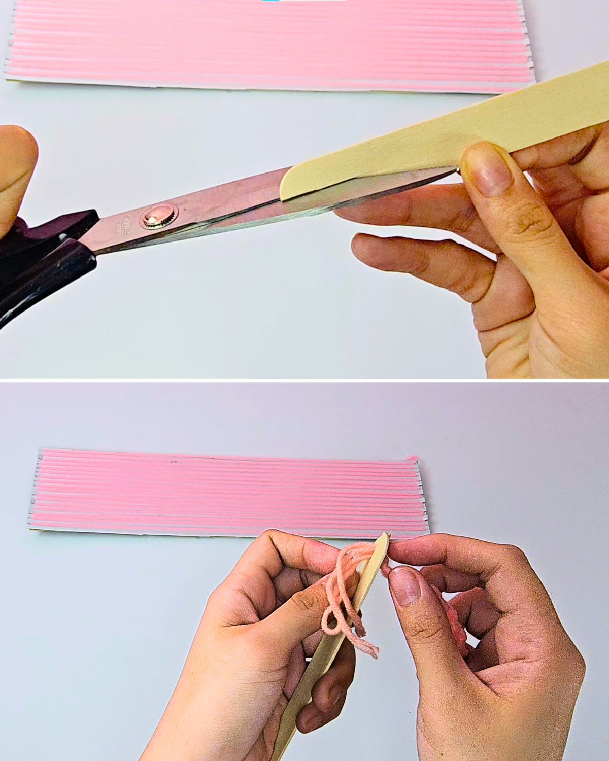 Simple Tutorial of Woven Yarn Mug Cozy