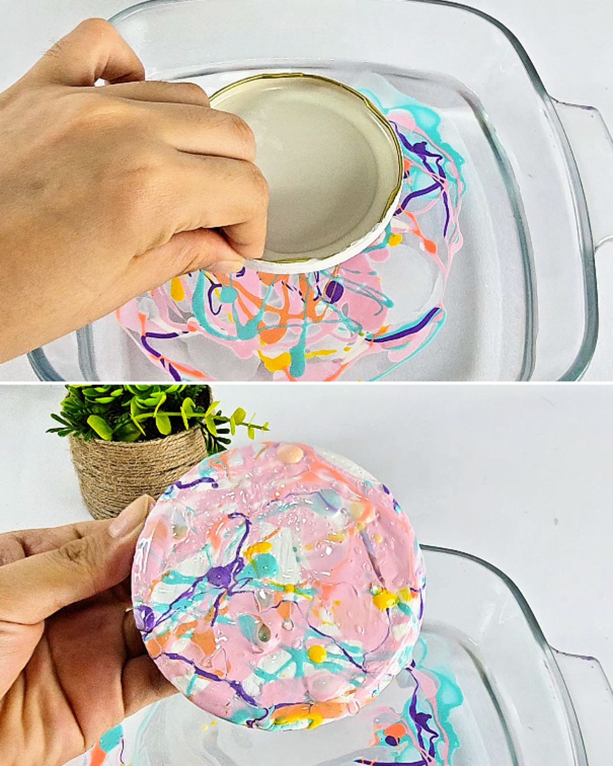 Step-by-Step Marbled Jewelry Purse