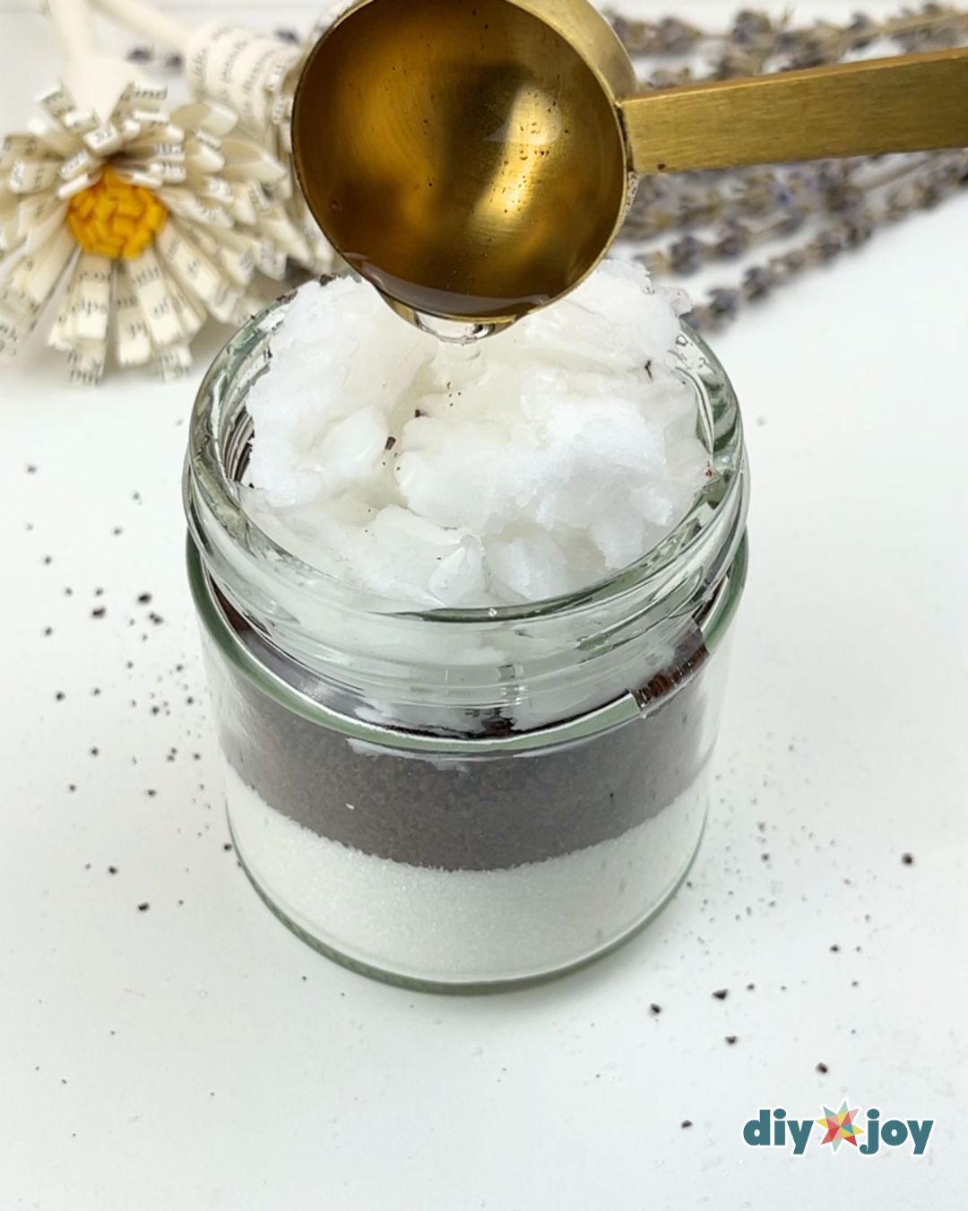coconut oil coffee scrub recipe