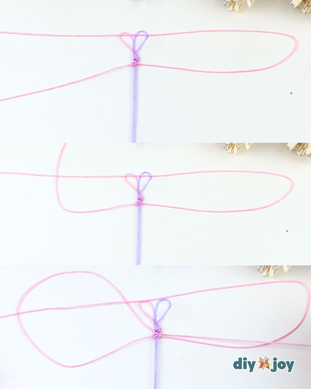 easy friendship macrame bracelet