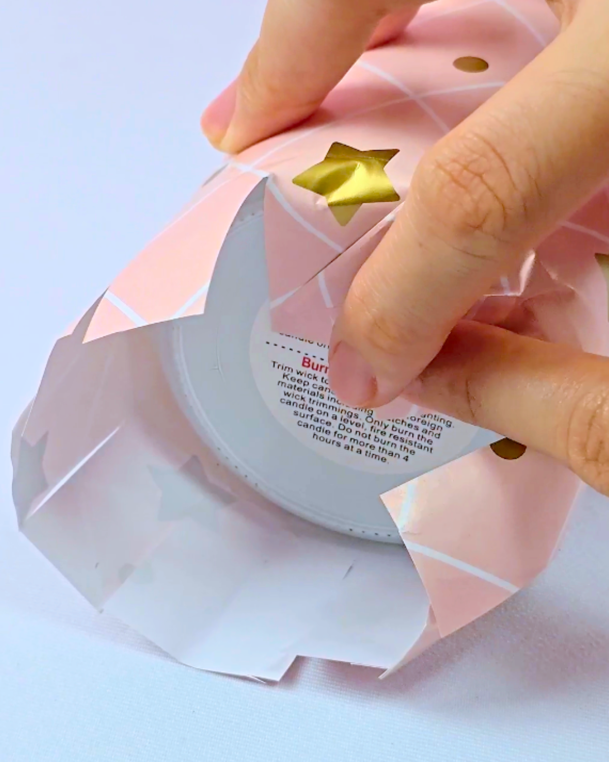 Budget-Friendly Candle Gift Wrapping Tutorial