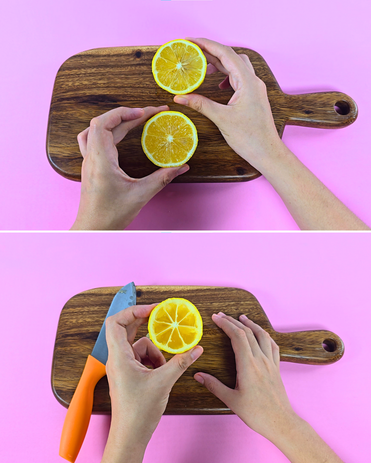 DIY Citrus Print Tea Towel