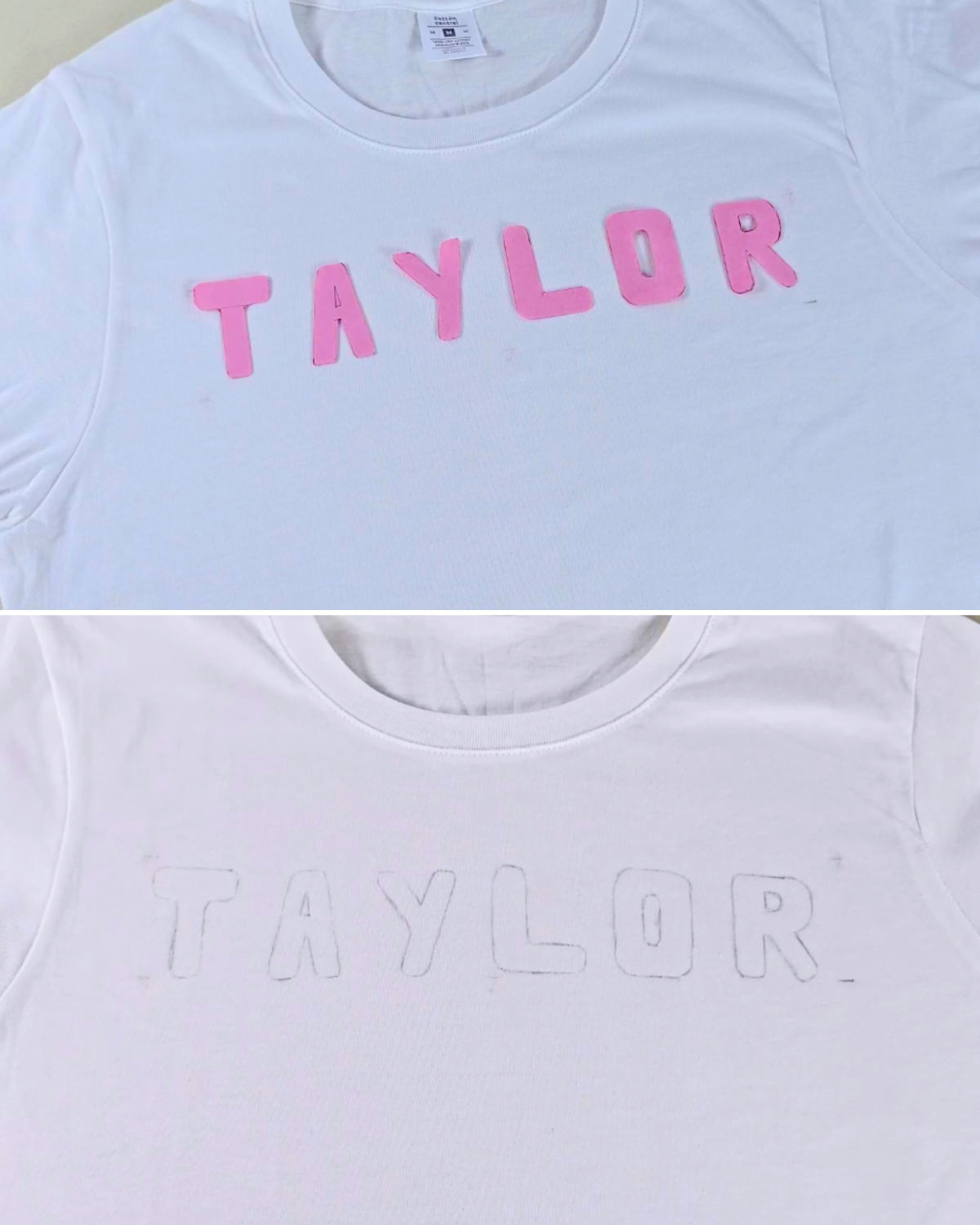 Easy DIY Name Embroidery