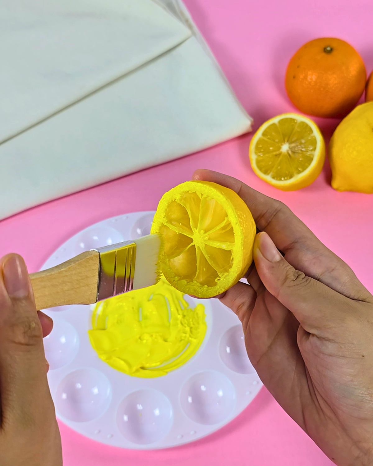How to Make Citrus Print Tea Towel