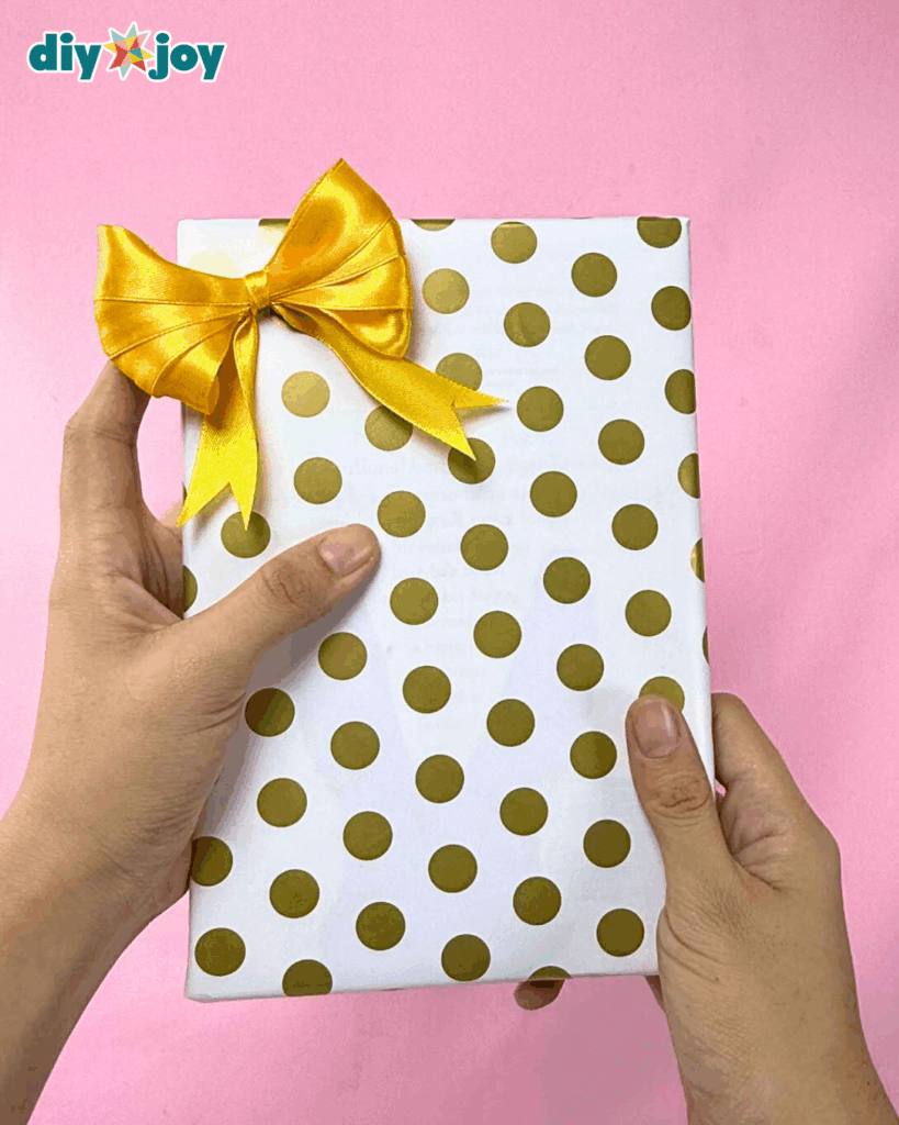 Step-by-Step Short Wrapping Paper Hack