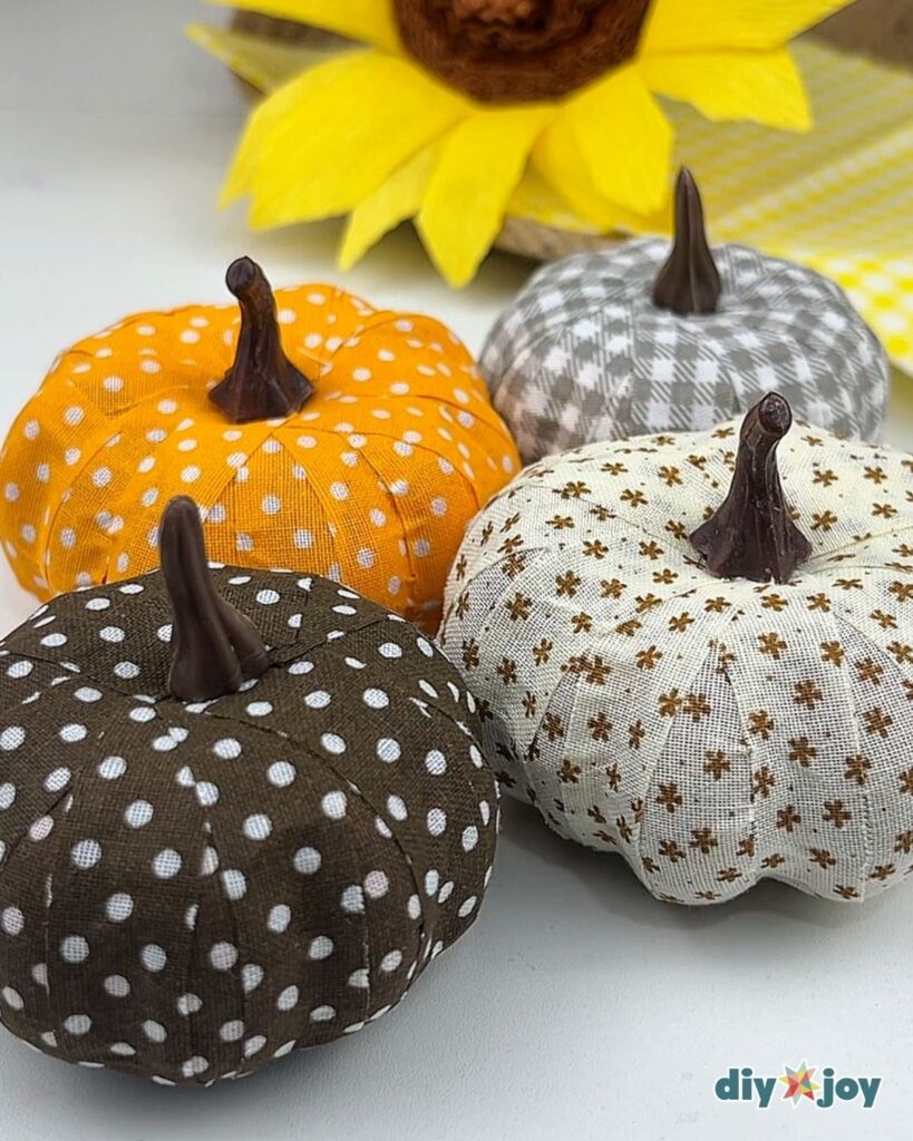 fabric pumpkin
