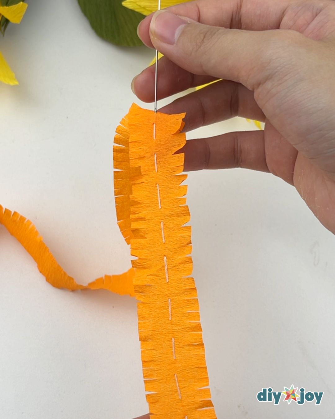 marigold flower tutorial