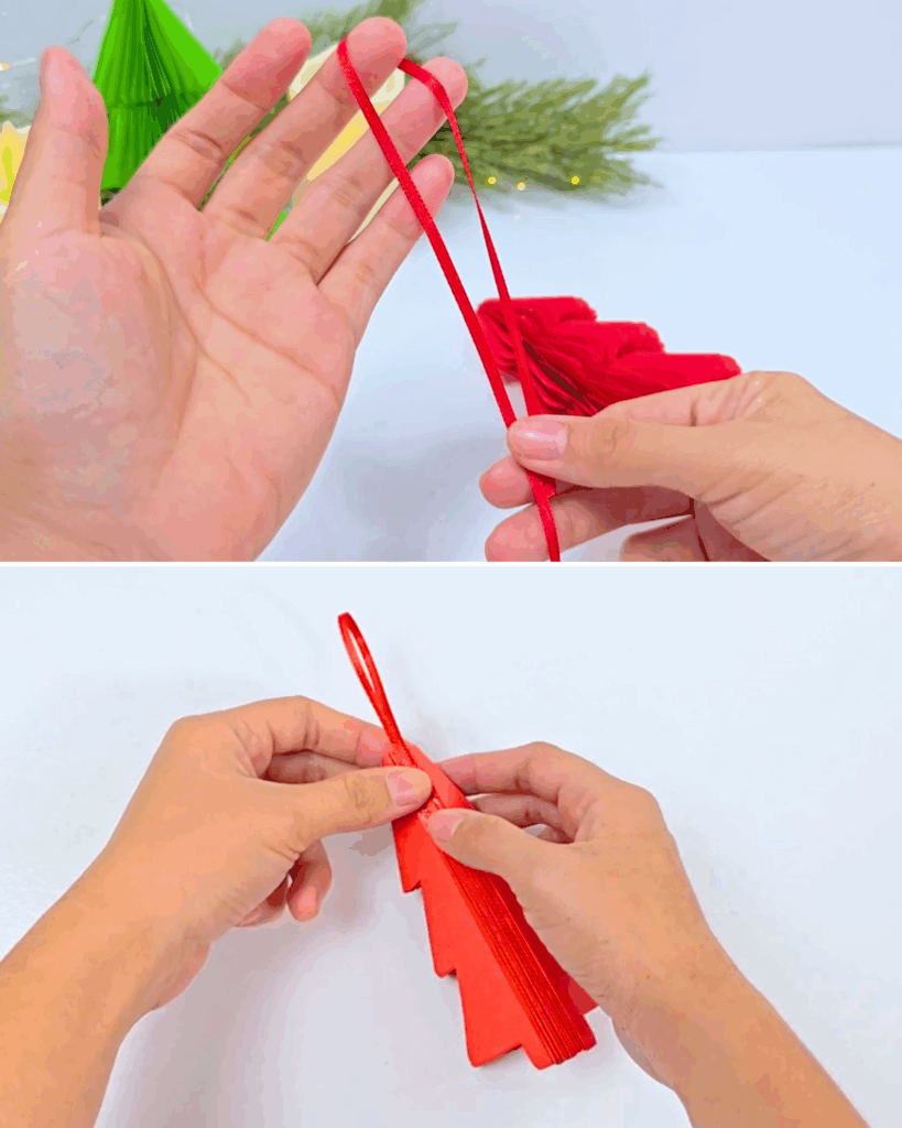 Cute Honeycomb Paper Christmas Tree
