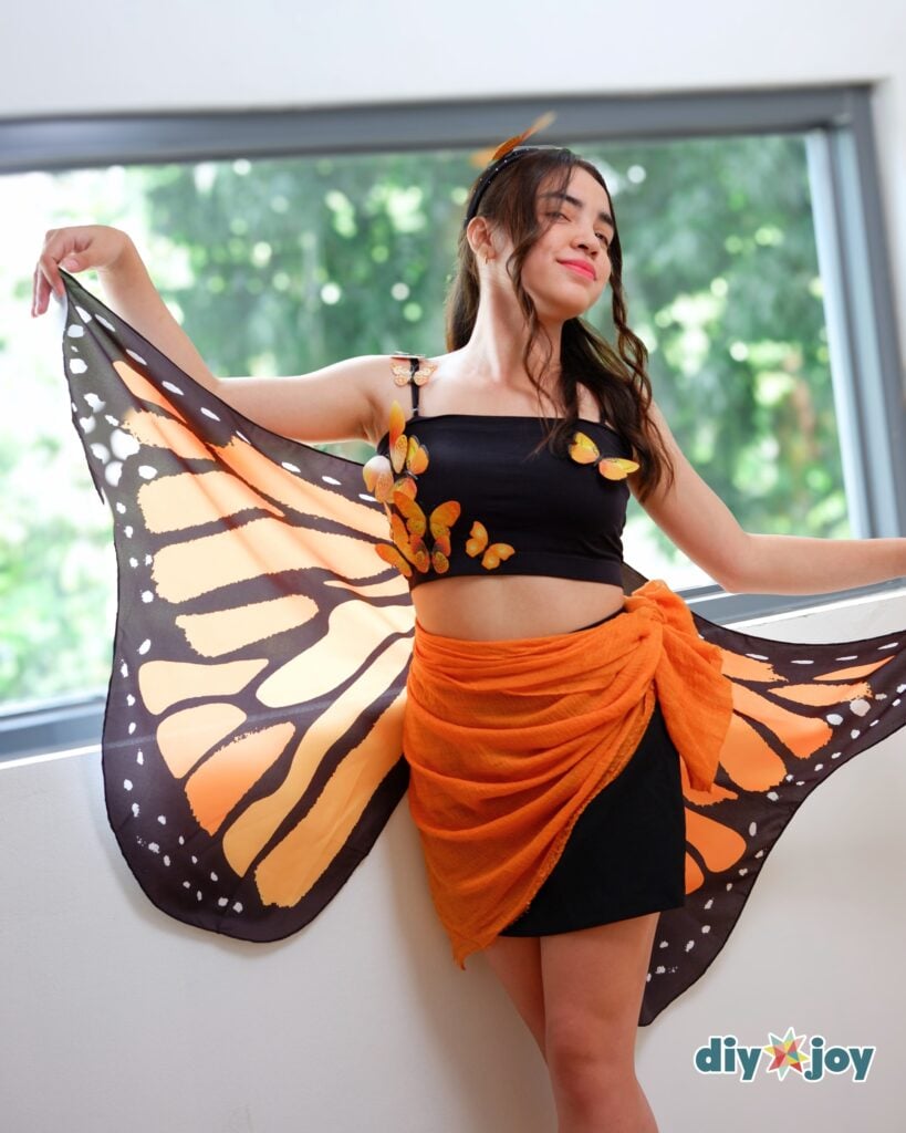 DIY butterfly costume