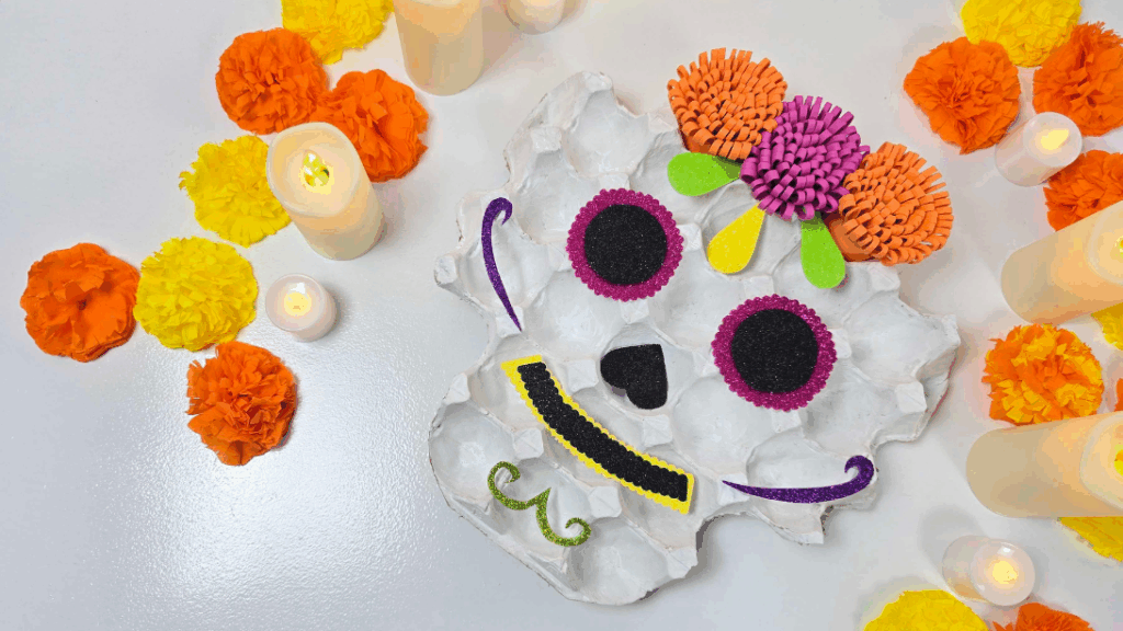 Dia De Los Muertos DIY Sugar Skull
