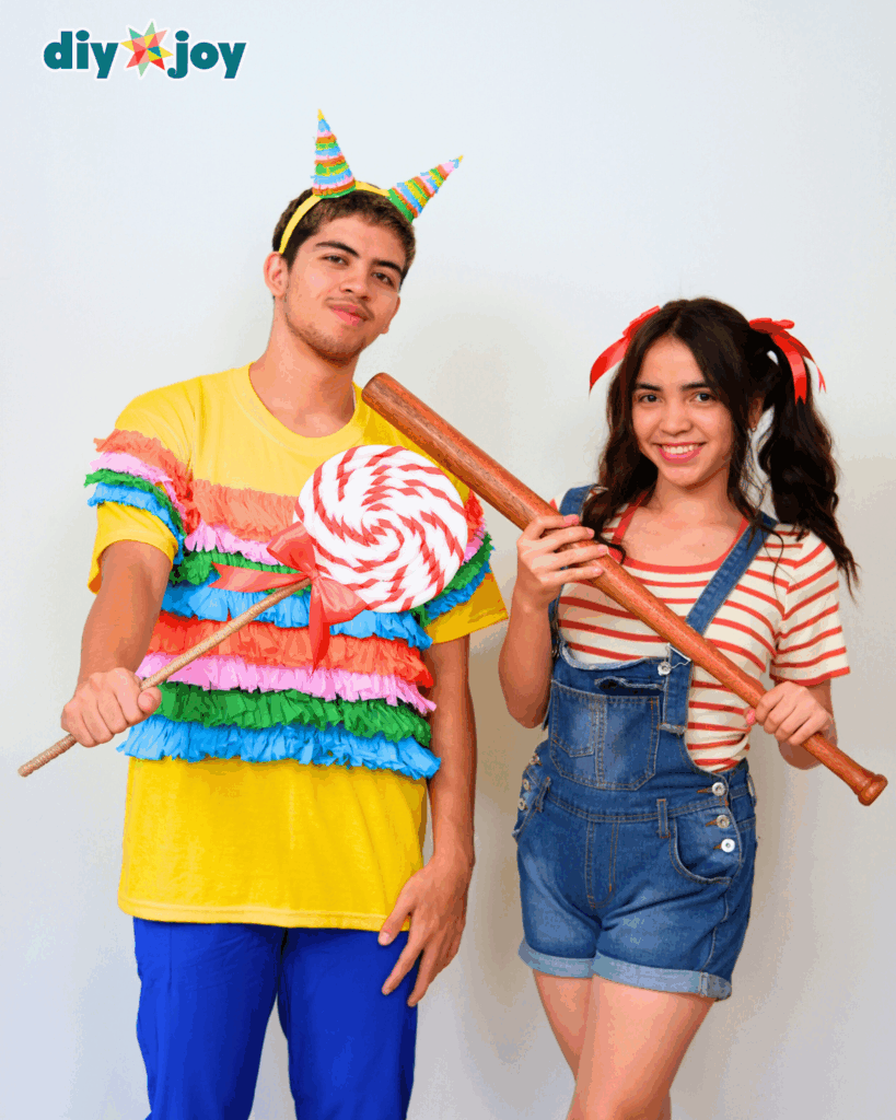 Easy DIY Halloween Costume Idea for Couples