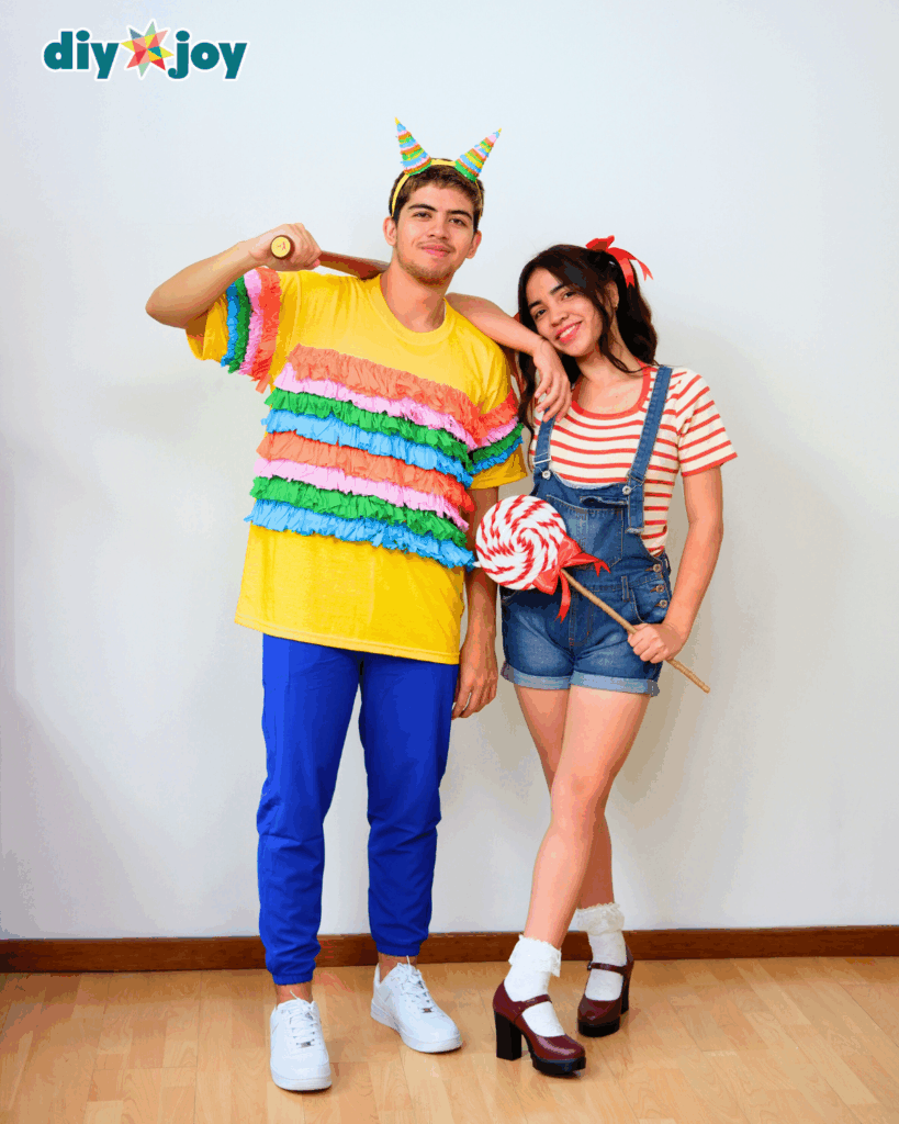 Easy DIY Halloween Costume Idea for Duos