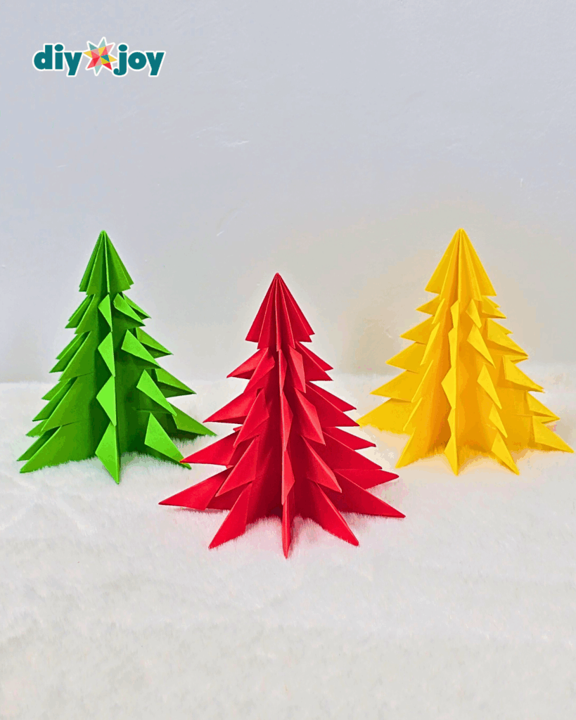 Easy DIY Origami Christmas Tree Tutorial