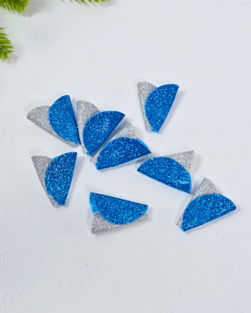 Easy Glitter Foam Ornament