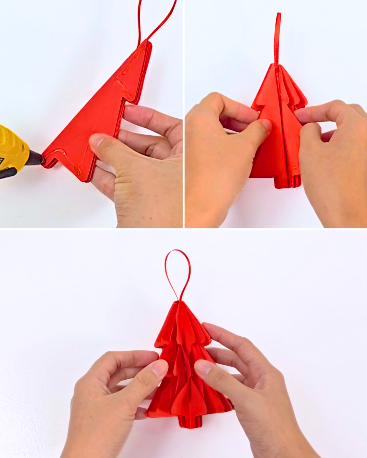 Easy Honeycomb Paper Christmas Tree for Beginners