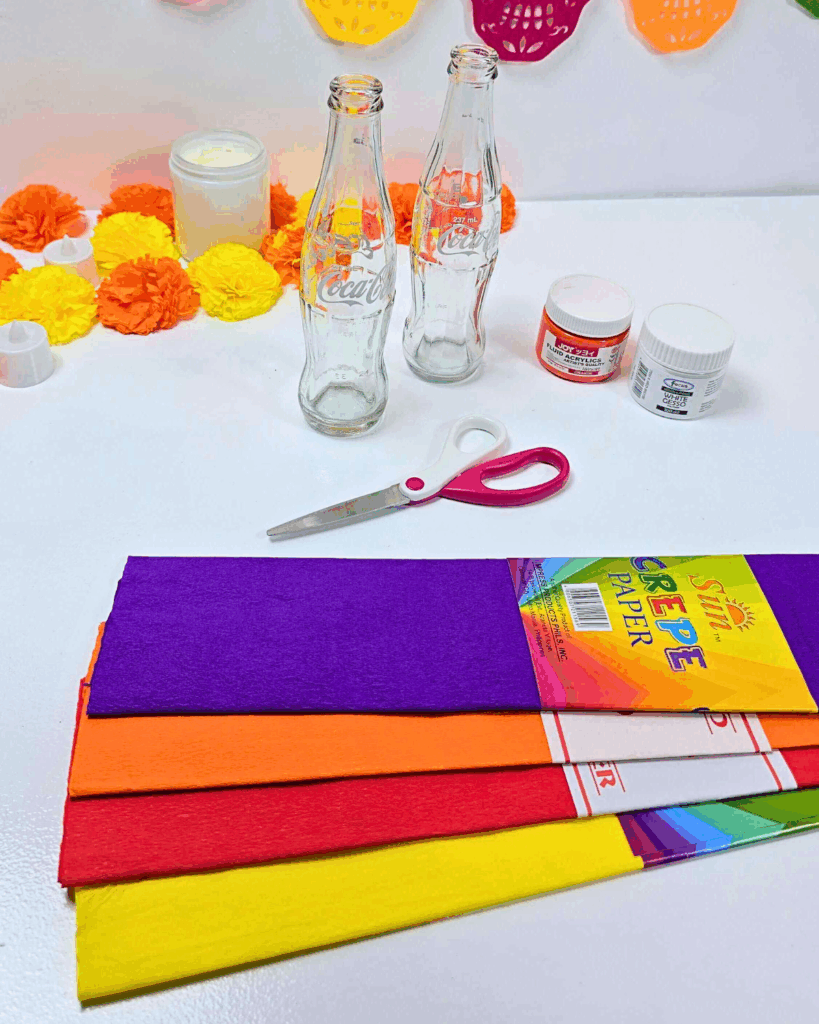 Materials for Cola Bottle La Catrina