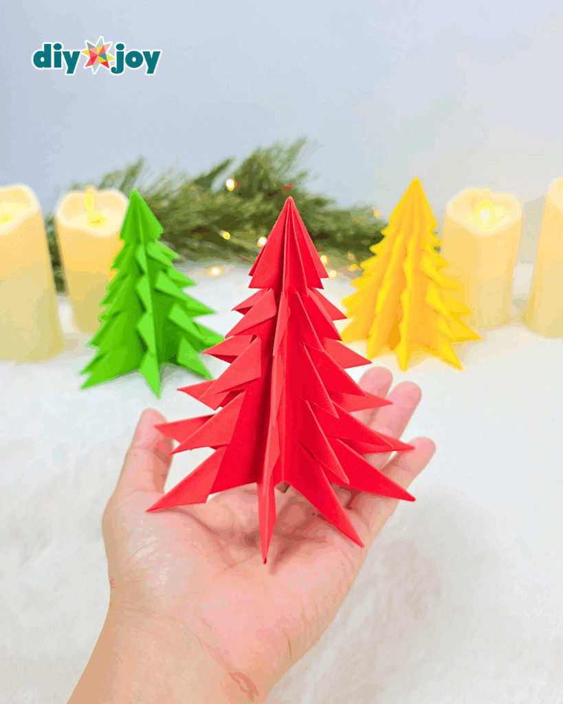 Step-by-Step DIY Origami Christmas Tree