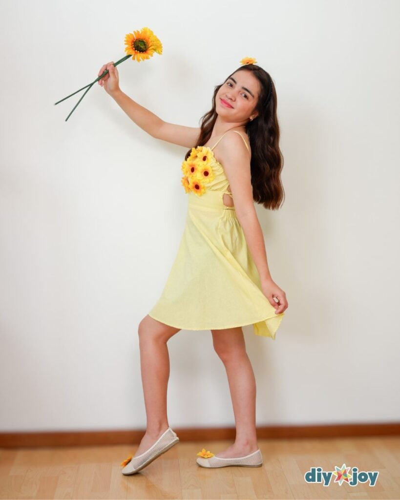 Sunflower Halloween Costume for Adults