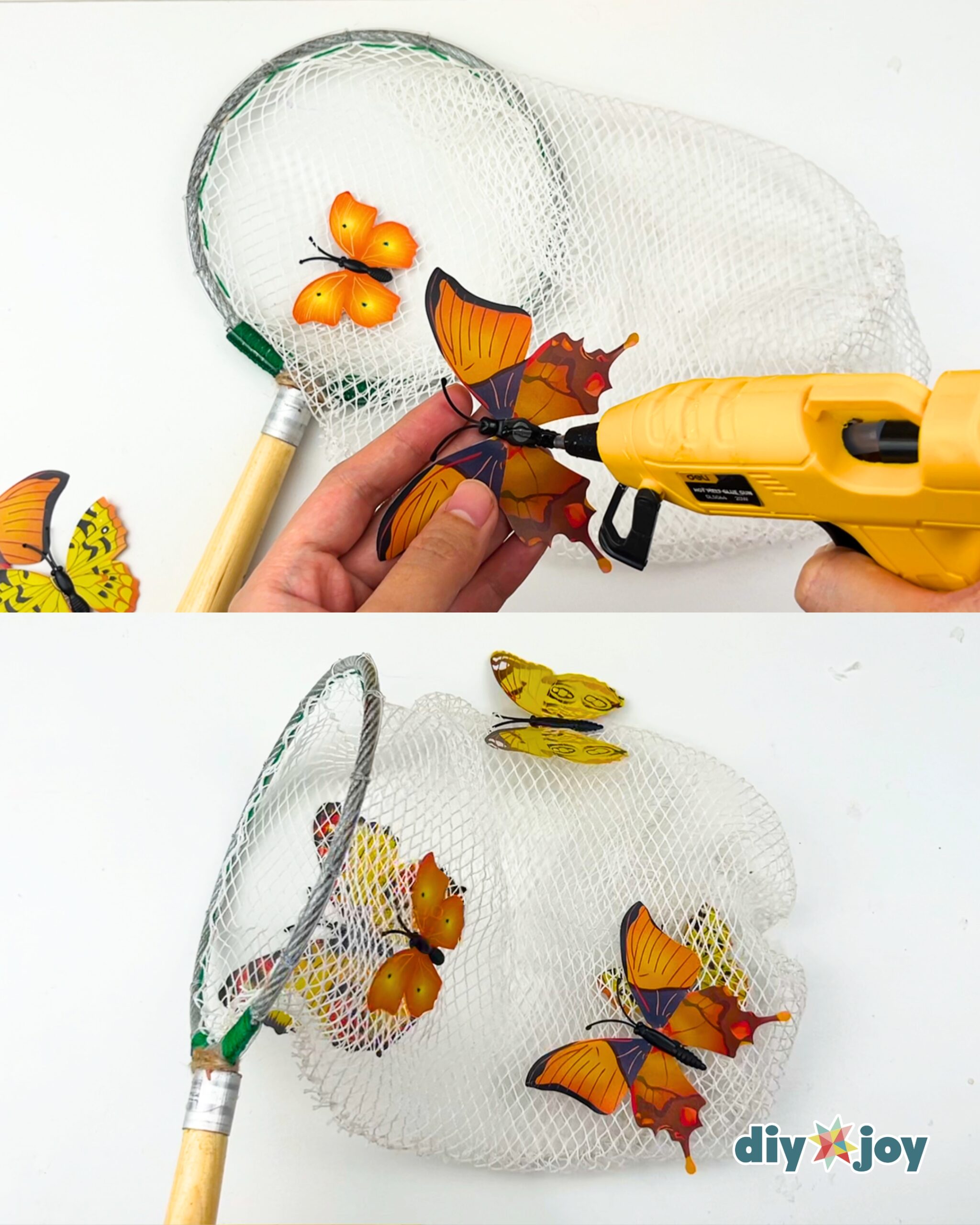butterfly catcher props