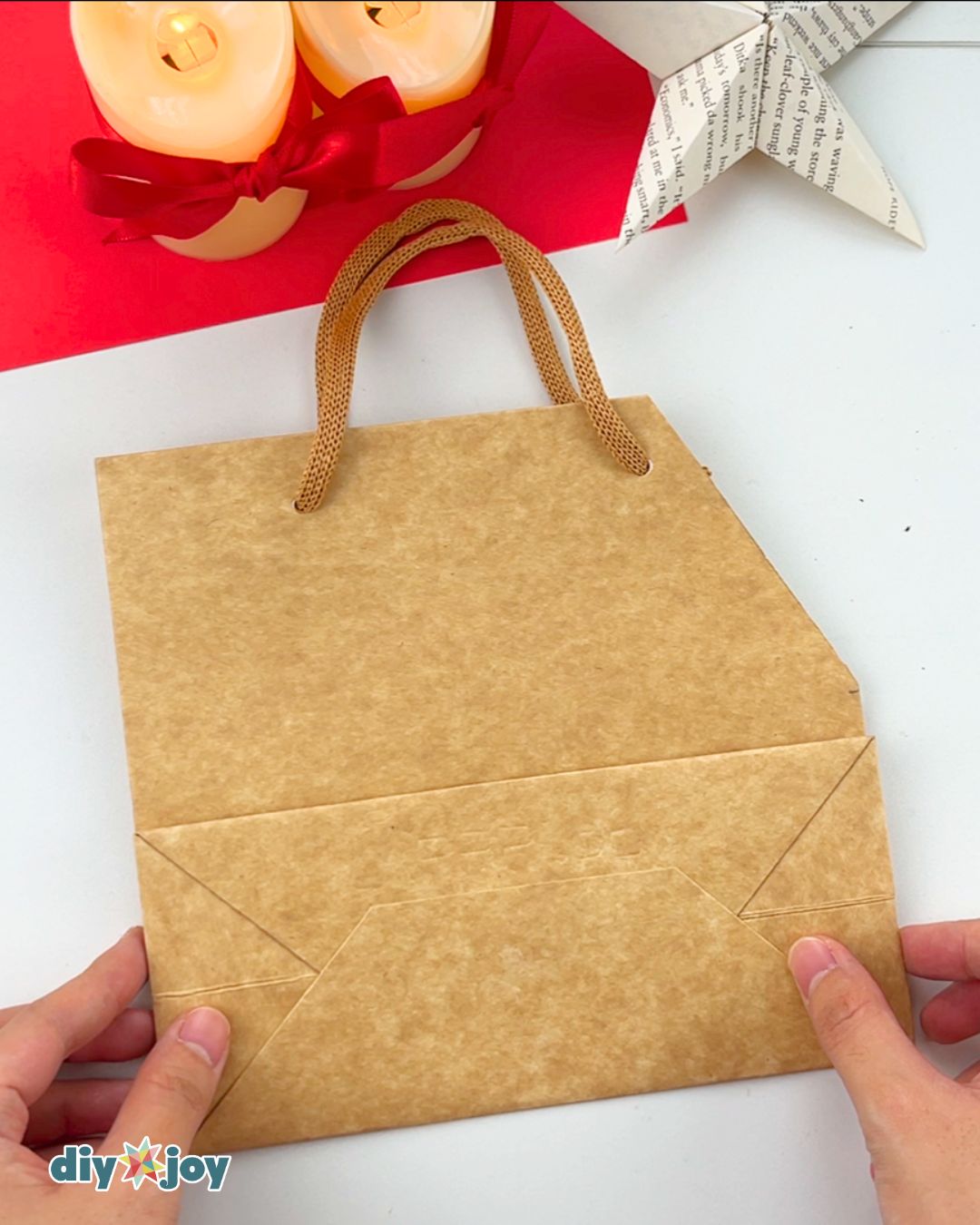 Paper Bag Christmas Craft