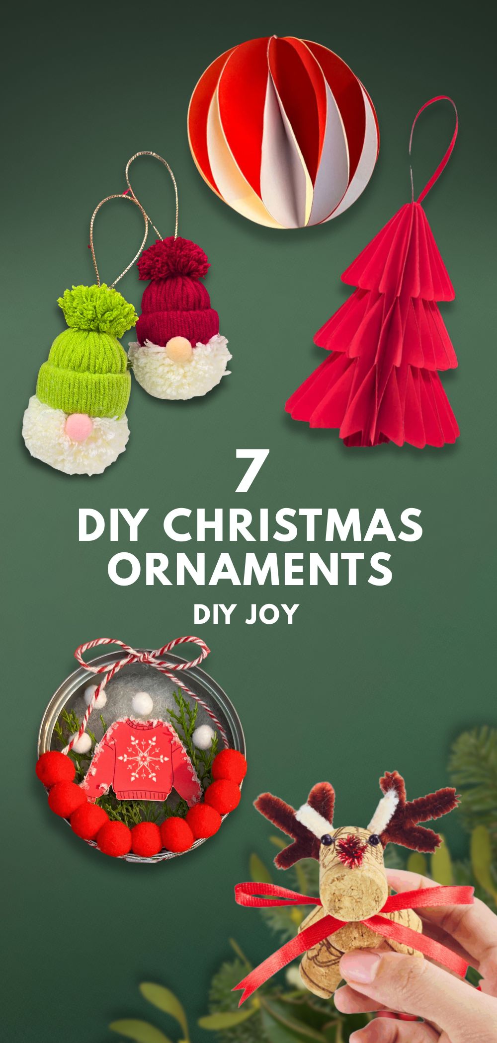 7 Easy DIY Ornaments