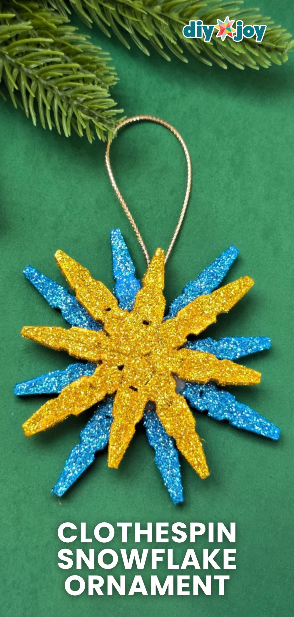 Clothespin Snowflake Ornament Pinterest Billboard