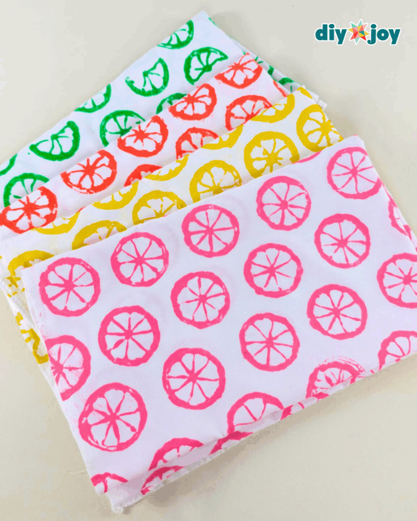 Colorful Citrus Kitchen Tea Towel