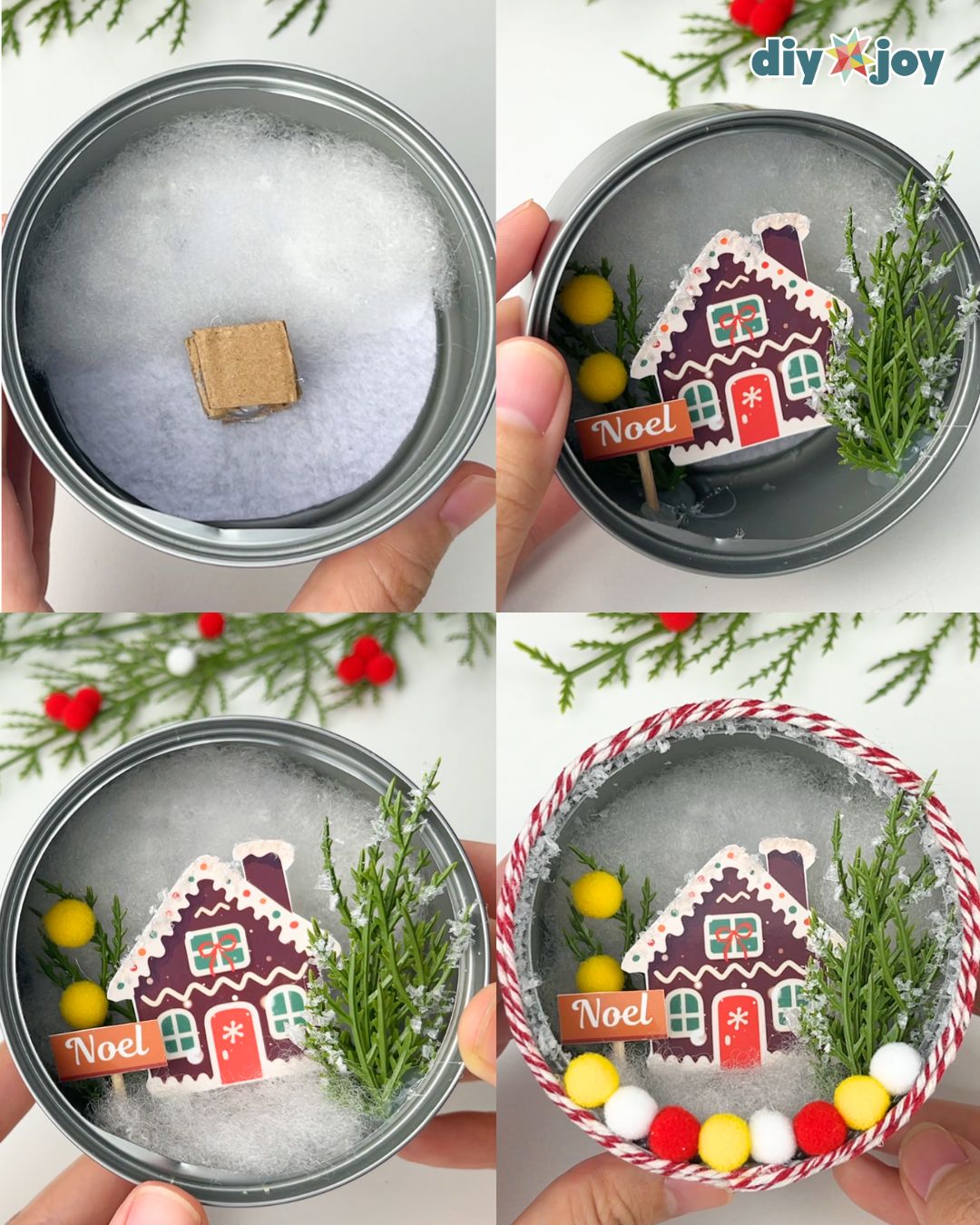DIY Christmas decor - Gingerbread House