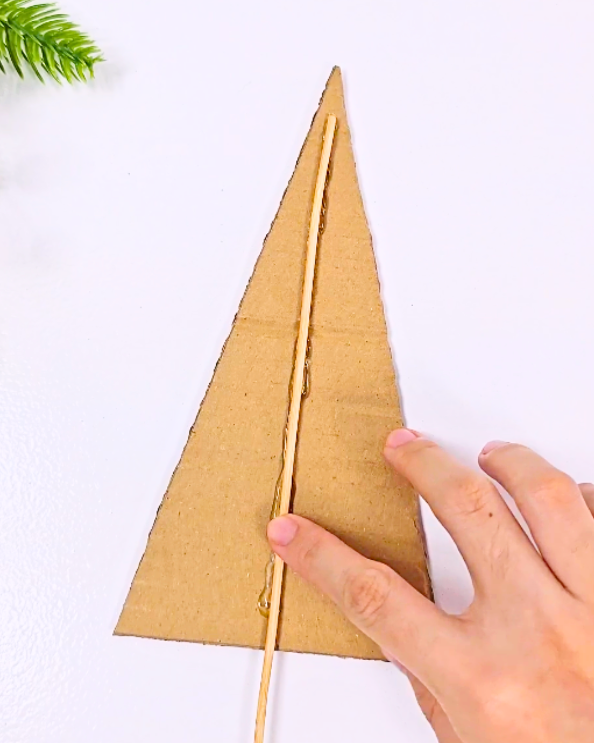 Easy Yarn Christmas Tree