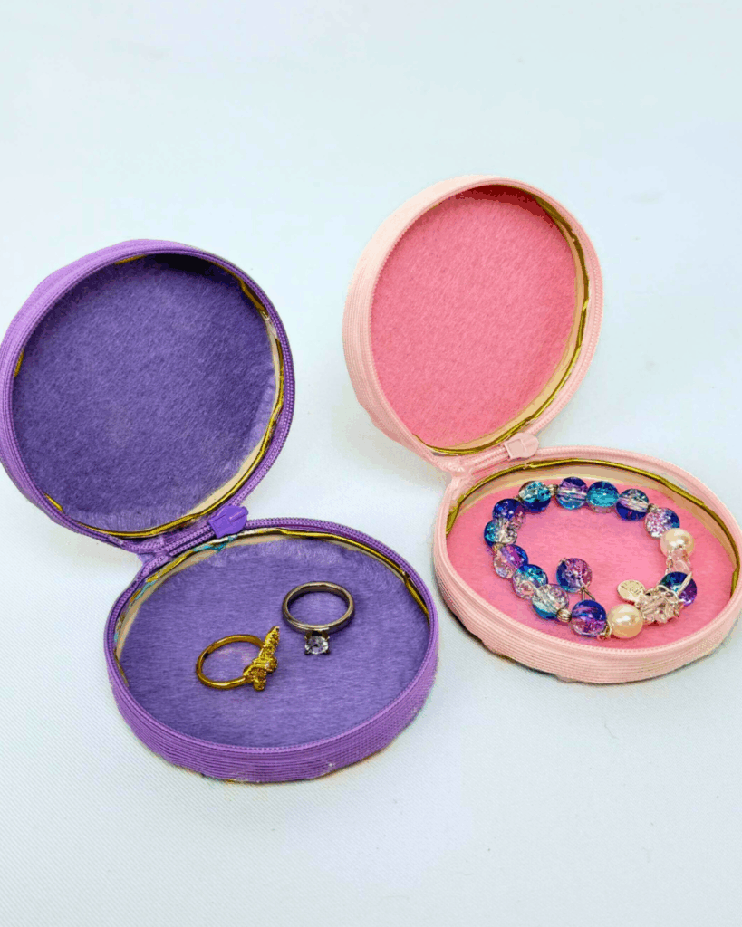 Fun DIY Marbled Jewelry Purse