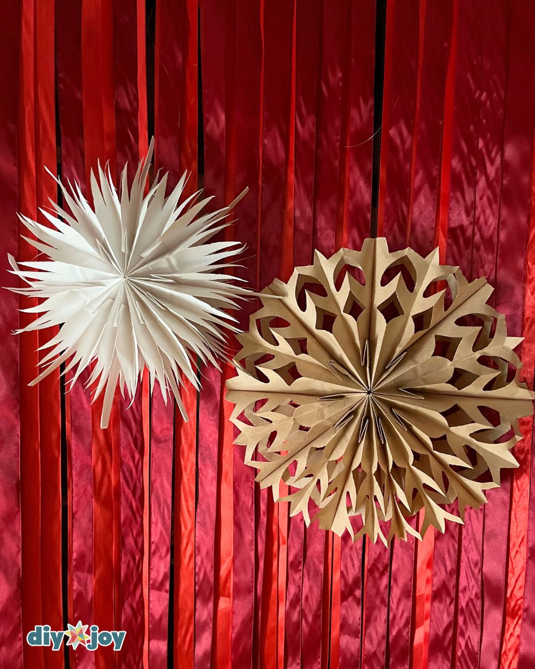 Snowflake Paper Bag DIY: Easy Step-by-Step Guide - DIY Joy