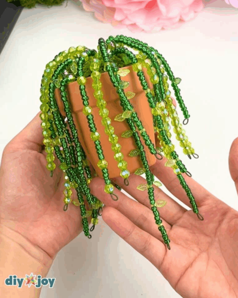 Simple Beaded Plant for Beginners