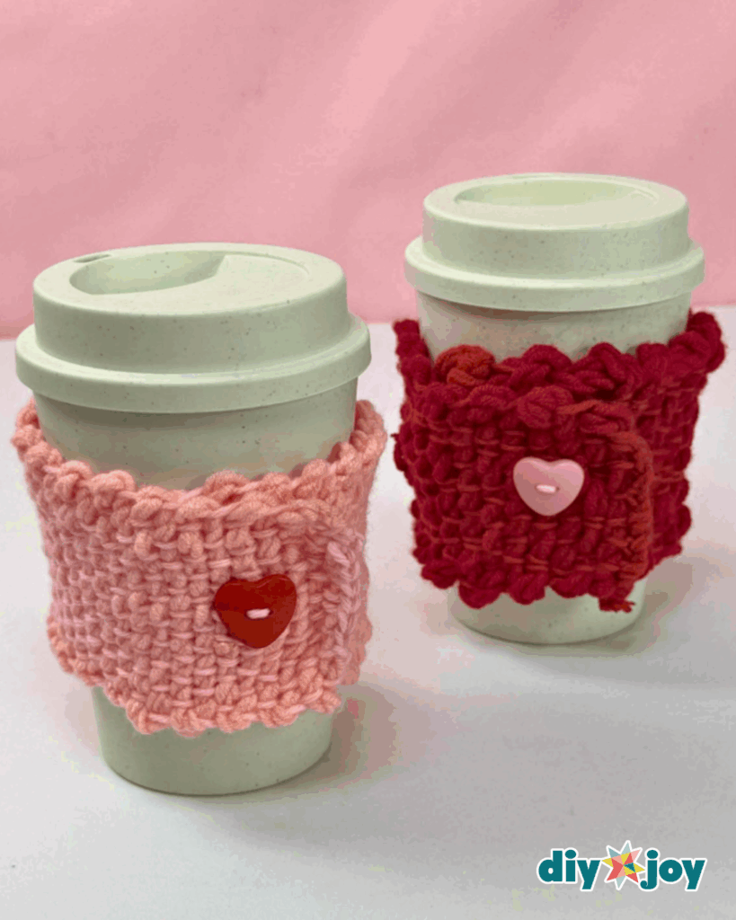 Simple Woven Yarn Mug Cozy