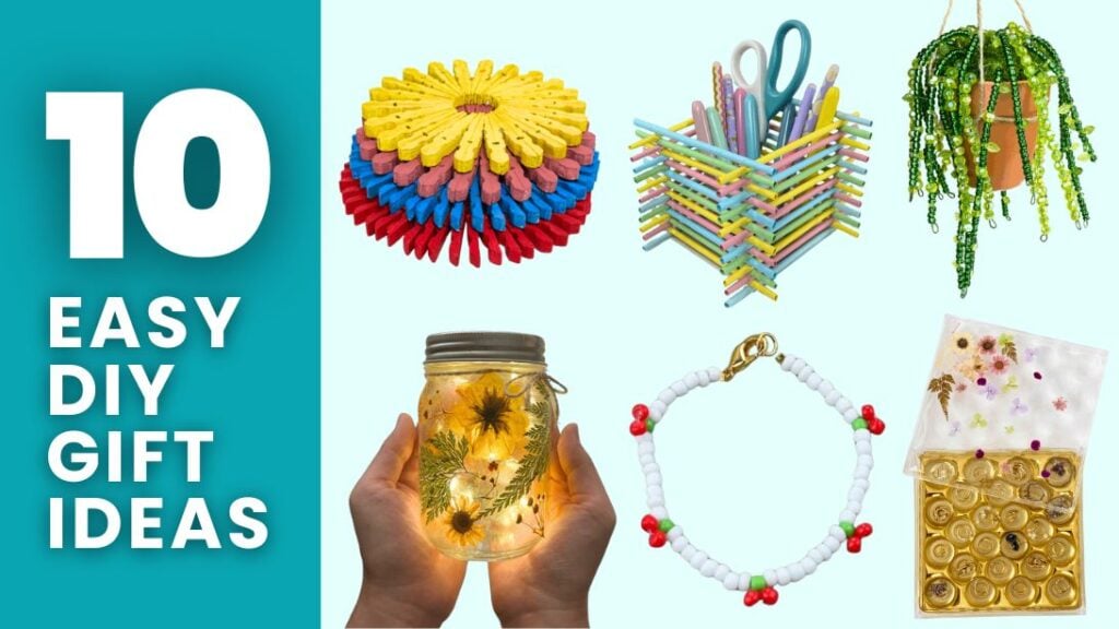 Super Easy DIY Gift Ideas That Are Inexpensive to Make