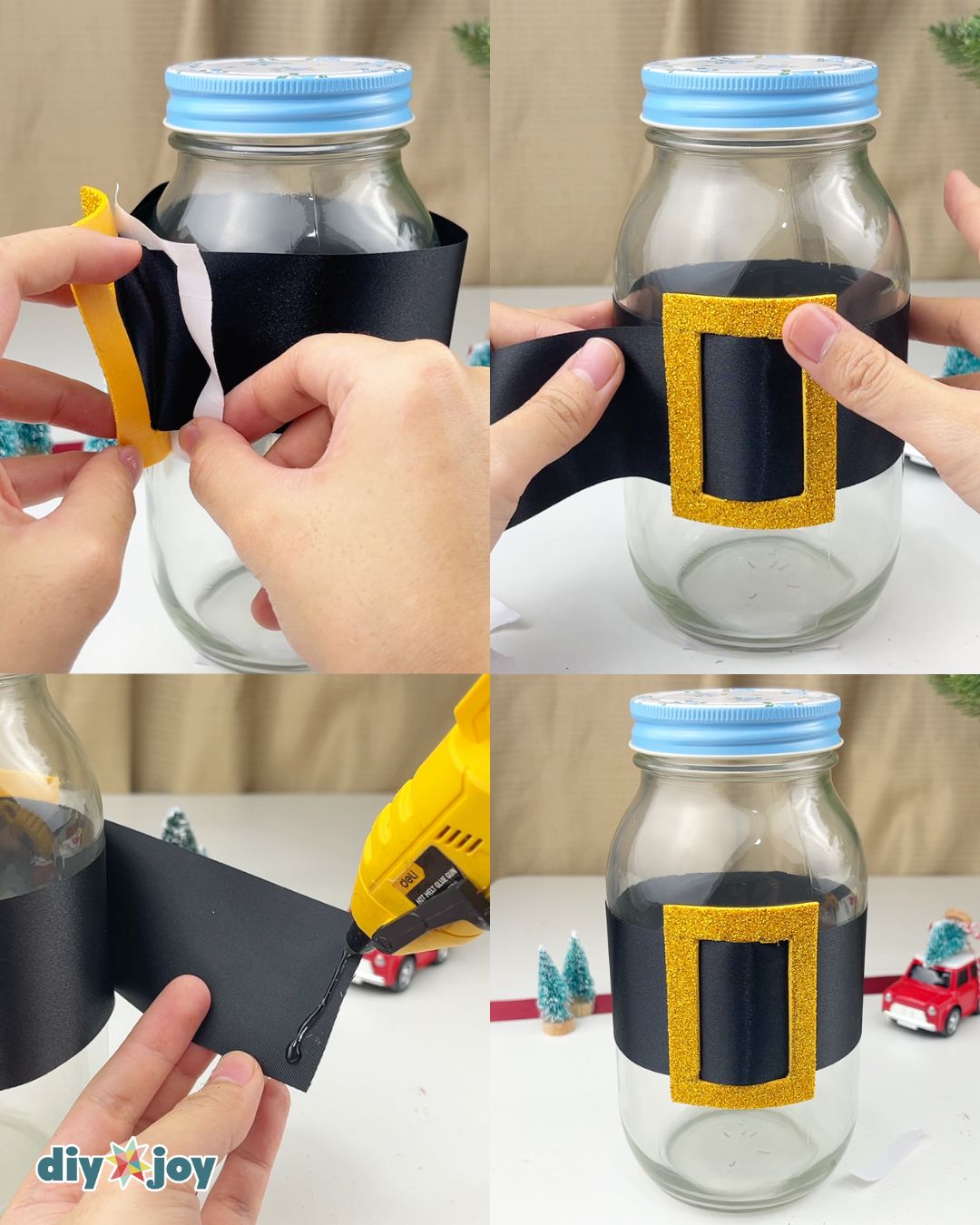 Christmas Chocolate Jar