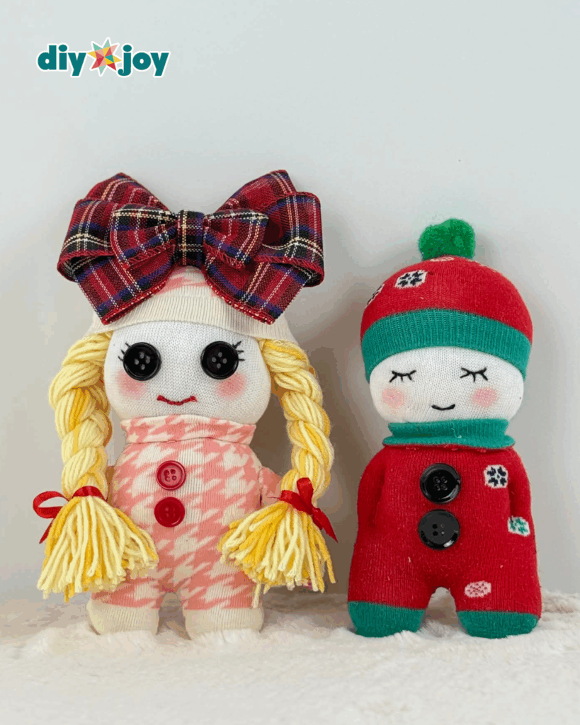 Cute Sock Dolls You Can Make at Home
