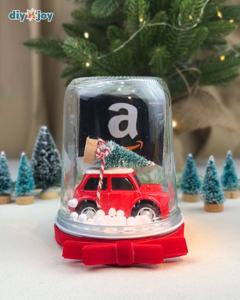 DIY snow globe