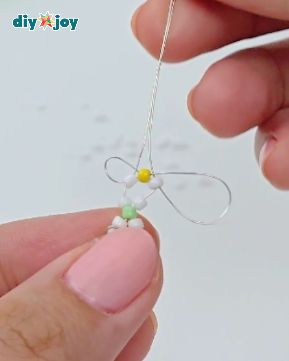 Easy DIY Daisy Bead Ring Tutorial