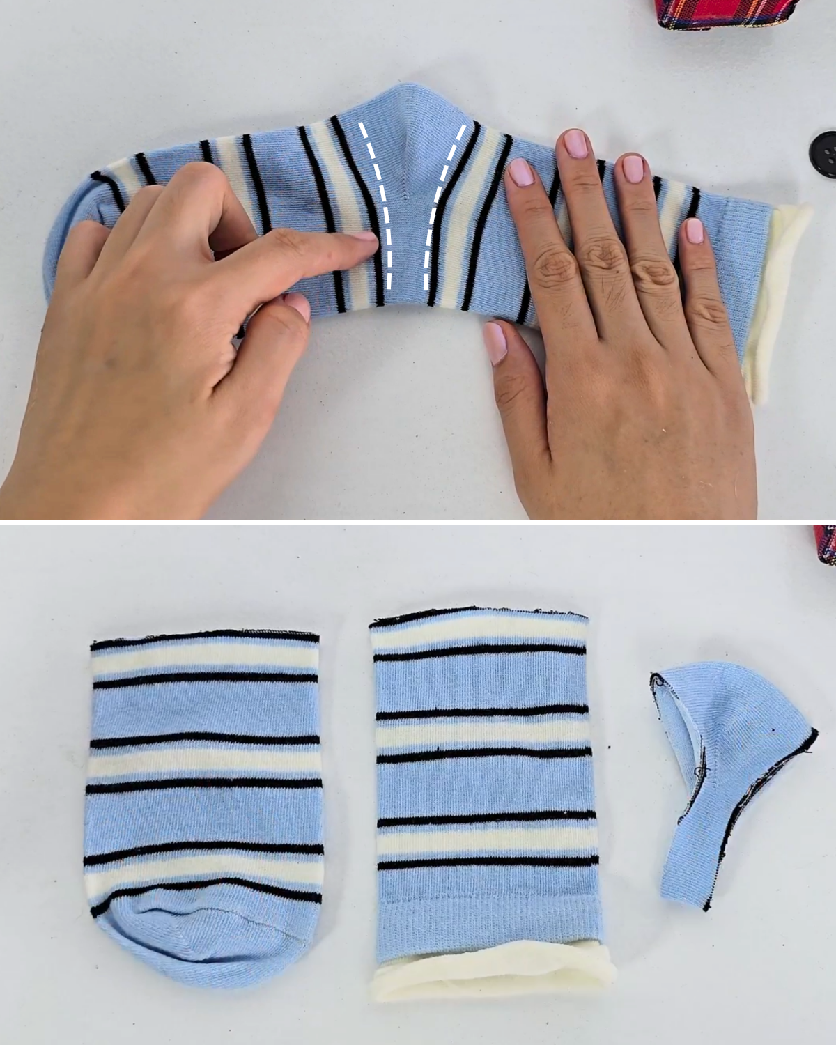 Easy Handmade Dolls Made Out of Socks