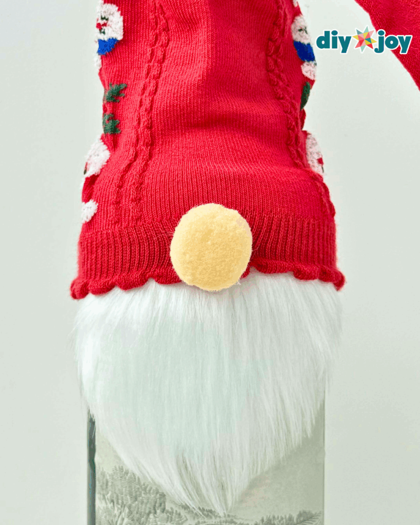 Easy Way to Gift a Wine Bottle for Christmas