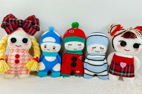 How to Make a Doll Using Socks