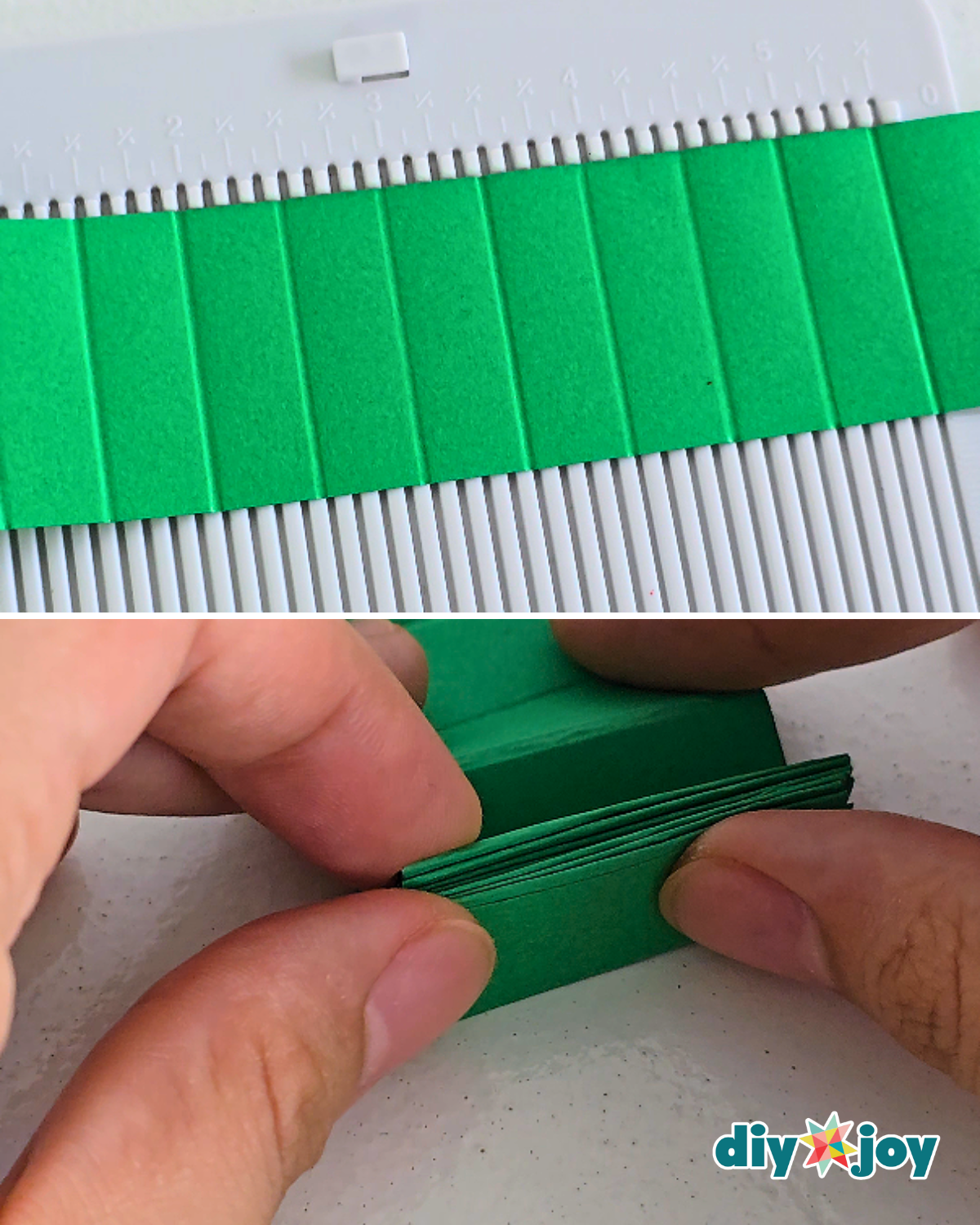 How to Make a Festive Paper Wreath for Christmas