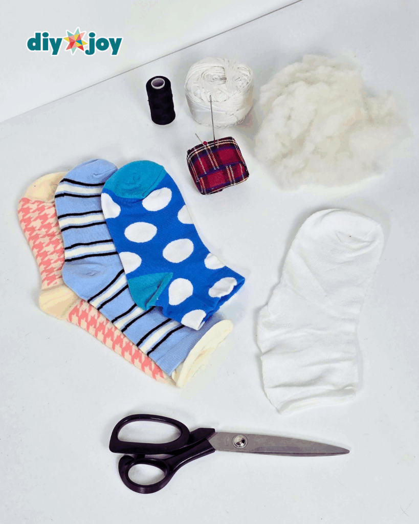 Materials for Sock Doll Toy