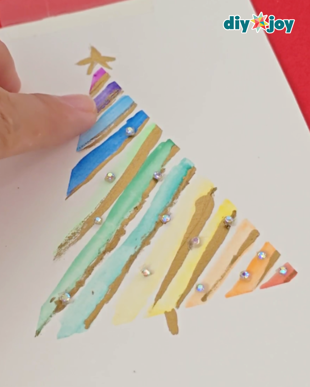 Step-by-Step Watercolor Christmas Card Tutorial