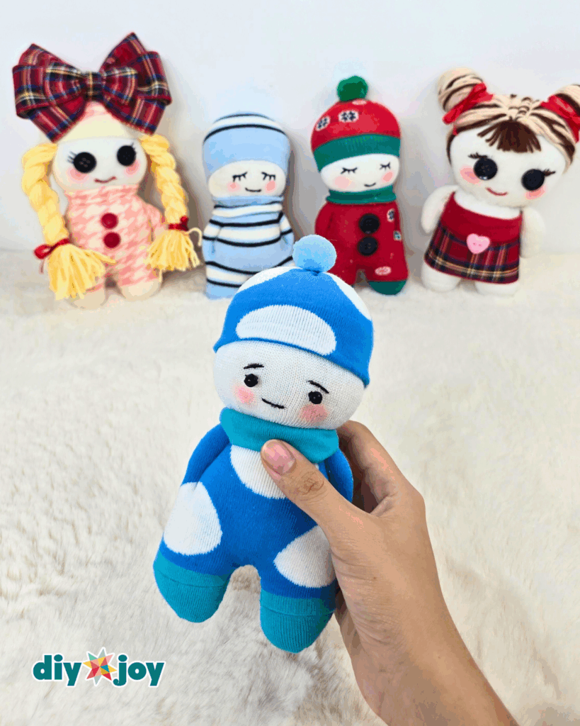 Turn Old Socks into Cute Handmade Dolls