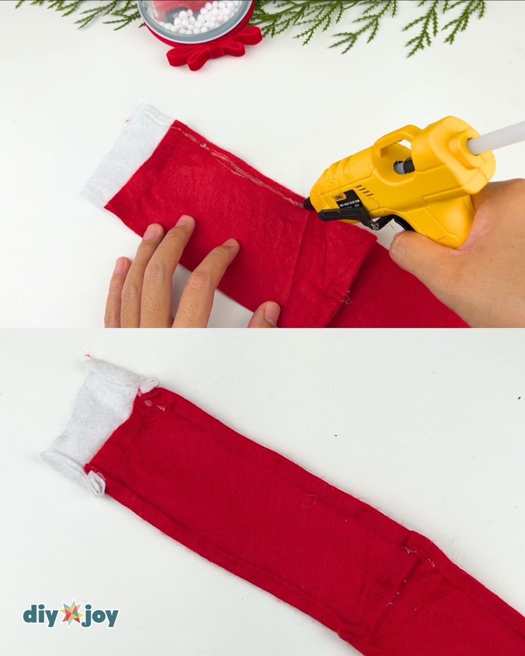 easy DIY wine gift wrap