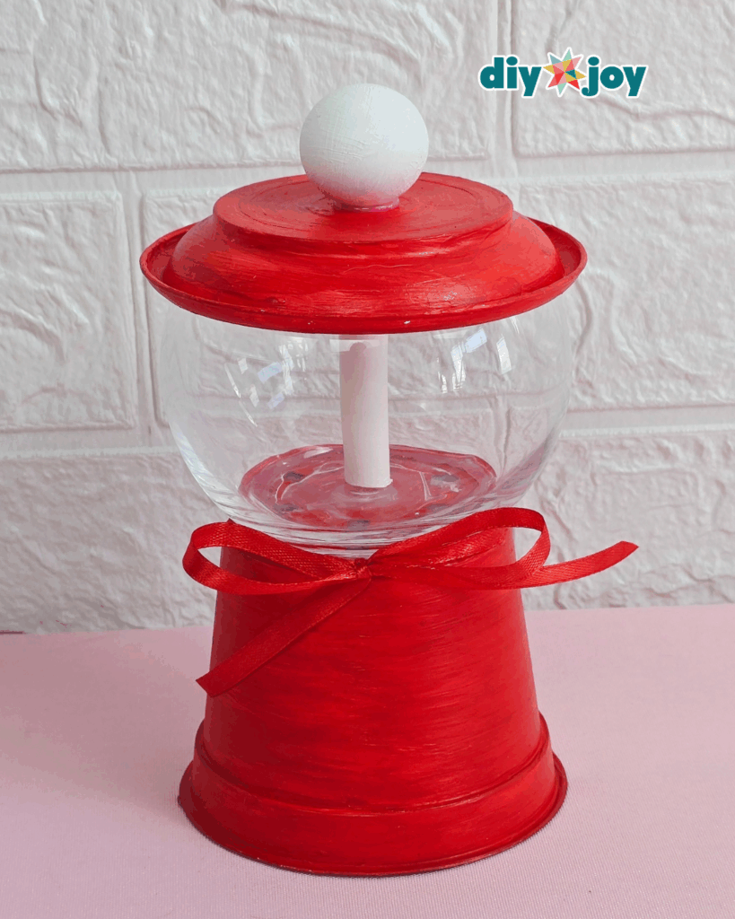 DIY Customized Gumball Machine Candy Jar