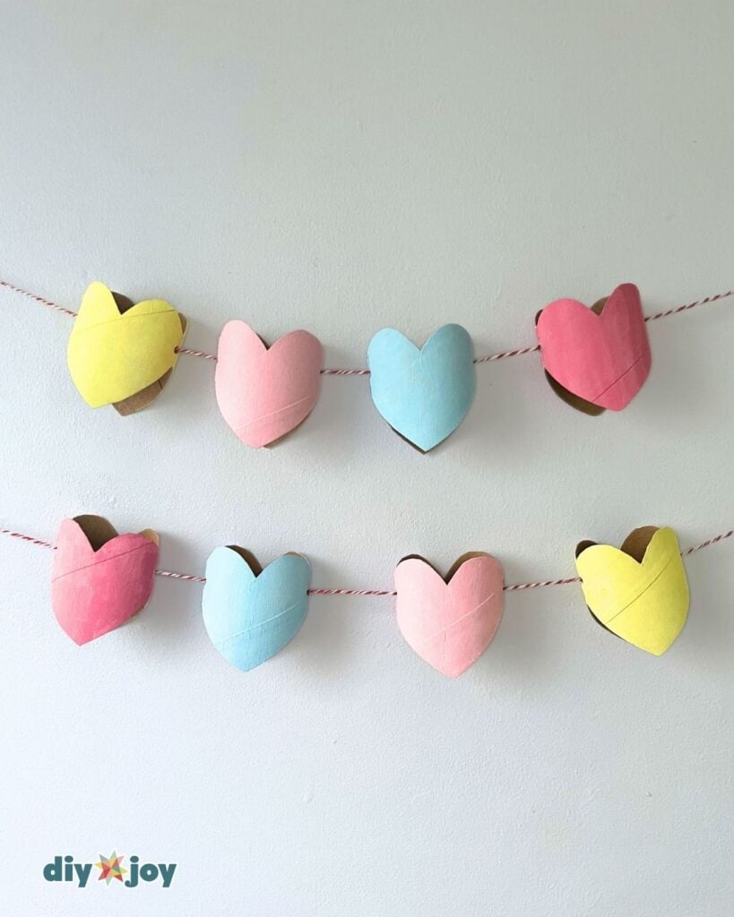 DIY Heart Garland