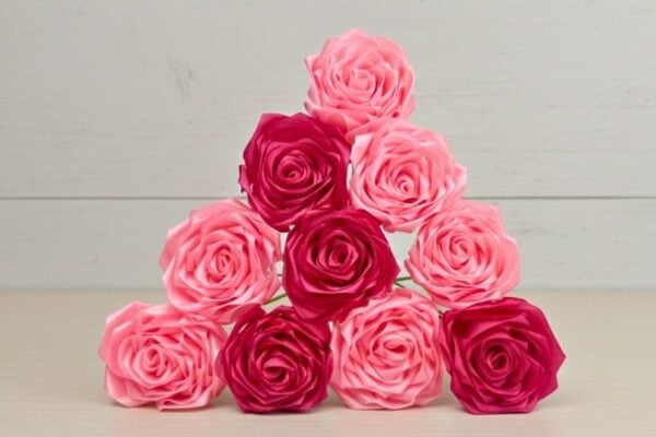 Easy DIY Ribbon Rose Tutorial for Beginners